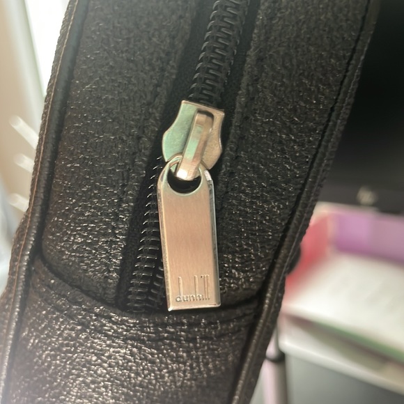 🌺 DUNHILL POUCH/COSMETIC CASE/CLUTCH/TRAVEL❤️❤️ - Picture 6 of 9